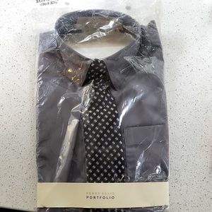Perry Ellis Shirt and Tie * NWT *
